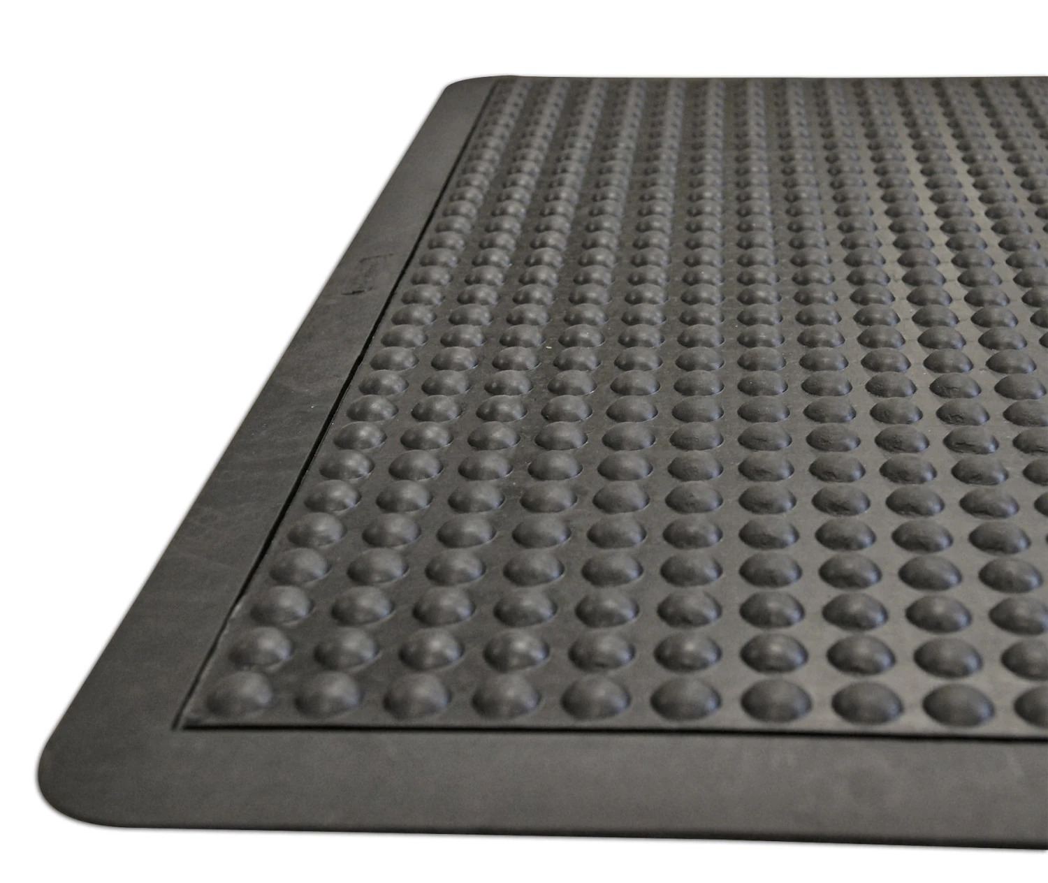 Rubber-Cal "Bubble-Top" Anti-Fatigue Floor Mat - 5/8 In X 2 Ft X 3 Ft Rubber Floor Mat - Black Borders 4 Rubber-Cal "Bubble-Top" Anti-Fatigue Floor Mat - 5/8 In X 2 Ft X 3 Ft Rubber Floor Mat - Black Borders - Image 4