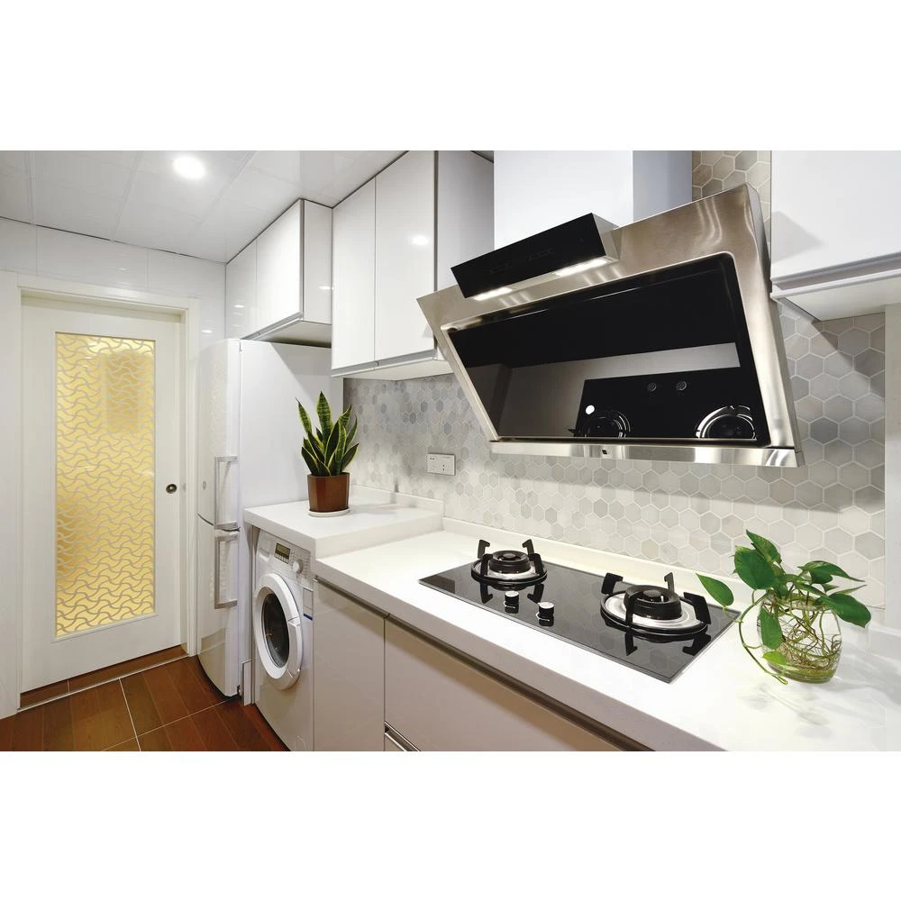 MSI Greecian White Hexagon 12 In. X 11.75 In. X 10mm Polished Marble Mesh-Mounted Mosaic Tile (9.8 Sq. Ft. / Case) 2 MSI Greecian White Hexagon 12 In. X 11.75 In. X 10mm Polished Marble Mesh-Mounted Mosaic Tile (9.8 Sq. Ft. / Case) - Image 2