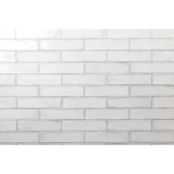 Ivy Hill Tile Moze White 3 In. X 12 In. 9 Mm Ceramic Wall Tile (22-Piece) (5.38 Sq. Ft./ Box) -Floor Promotion Store 2c716c5020549a7db05f02f388f0b722 1800x1800