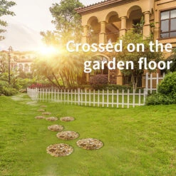 Polished Cobblestone Pebble Tile For Walls, Floors, Garden, Yards (1 Box With 6x 10''x10'' Circle Pieces) -Floor Promotion Store 2cbcc3b0 f971 4750 aab0 1ee36fc6f965 1.cfaf67ba561e91054a0a806ae71189f7 1800x1800