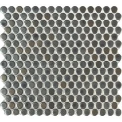 MSI Penny Round Nero 12.32 In. X 11.38 In. X 6mm Matte Porcelain Mesh-Mounted Mosaic Tile (14.4 Sq. Ft./case) 26 MSI Penny Round Nero 12.32 In. X 11.38 In. X 6mm Matte Porcelain Mesh-Mounted Mosaic Tile (14.4 Sq. Ft./case) -Floor Promotion Store 2ed520db07f8c54b3a3e2bb69a1438d6 f54f3856 9c0f 4f9c 8f58 cf5df29454f1 1800x1800