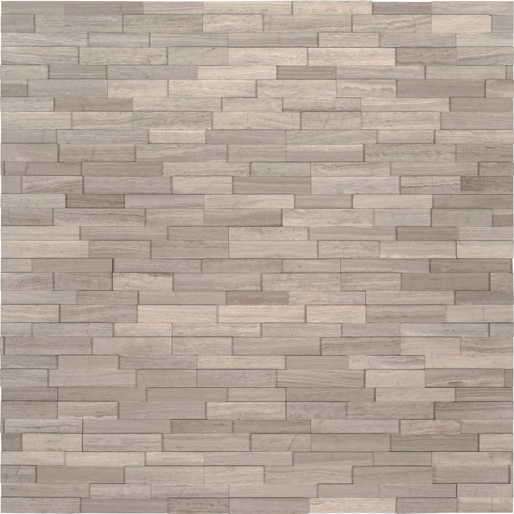 MSI Arctic White Ledger Panel 6 In. X 24 In. Natural Marble Wall Tile (10 Cases / 60 Sq. Ft. / Pallet) 7 MSI Arctic White Ledger Panel 6 In. X 24 In. Natural Marble Wall Tile (10 Cases / 60 Sq. Ft. / Pallet) - Image 7