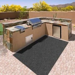 Heavy-Duty Ribbed Indoor/Outdoor Carpet With Rubber Marine Backing - Charcoal Black 6' X 10' - Several Sizes Available - Carpet Flooring For Patio, Porch, Deck, Boat, Basement Or Garage 15 Heavy-Duty Ribbed Indoor/Outdoor Carpet With Rubber Marine Backing - Charcoal Black 6' X 10' - Several Sizes Available - Carpet Flooring For Patio, Porch, Deck, Boat, Basement Or Garage -Floor Promotion Store 339d74d4 e781 41d6 8291 7438be95fe64 1.35459d166ad0630e96a176d31d5716cb 1800x1800