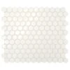 Daltile Premier Accents Powder White Hexagon 10 In. X 12 In. X 4 Mm Porcelain Mosaic Floor And Wall Tile (0.84 Sq. Ft. / Piece)