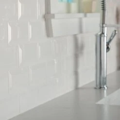 Daltile Restore 3 In. X 6 In. Ceramic Bevel Bright White Subway Tile (10 Sq. Ft. / Case) 14 Daltile Restore 3 In. X 6 In. Ceramic Bevel Bright White Subway Tile (10 Sq. Ft. / Case) -Floor Promotion Store 395692591ed45a5b84dc9e9003e5158a 1800x1800