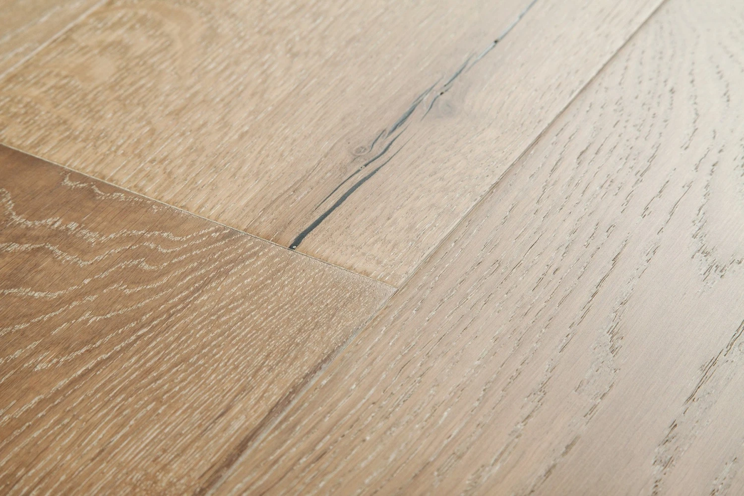 BuildDirect Gray Brushed Oak - 3mm Thick RL X 7.5" Engineered Hardwood Flooring (23.31 Sq Ft Per Box) 2 BuildDirect Gray Brushed Oak - 3mm Thick RL X 7.5" Engineered Hardwood Flooring (23.31 Sq Ft Per Box) - Image 2