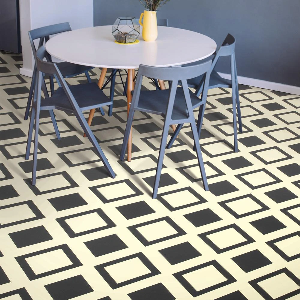 IVC Times Square Black Residential Vinyl Sheet, Sold By 13.2 Ft. Wide X Custom Length 2 IVC Times Square Black Residential Vinyl Sheet, Sold By 13.2 Ft. Wide X Custom Length - Image 2