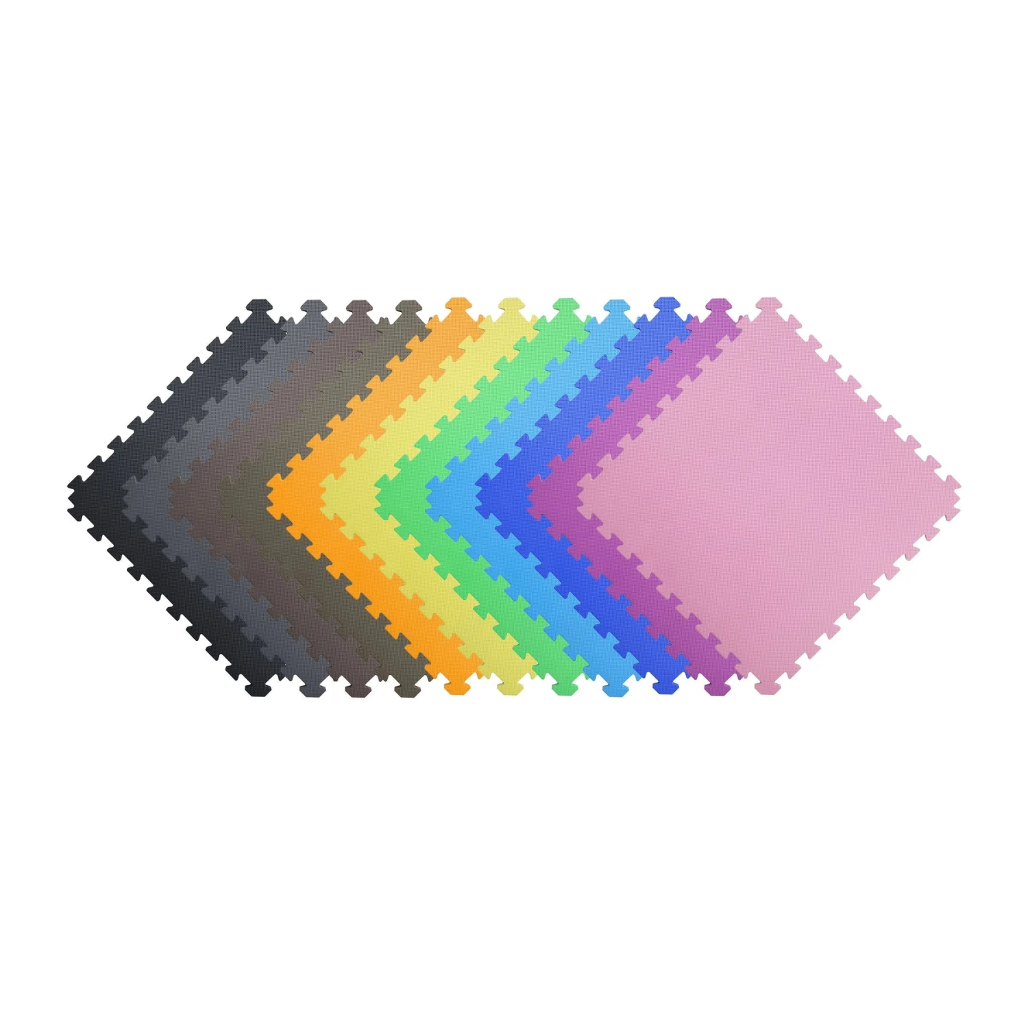 FlooringInc 5/8" Premium Interlocking Foam Tiles - Ideal For Pilates, Yoga, Other Aerobic/Cardio Work Outs, And Kids Playrooms, Black, 16 Pack 2 FlooringInc 5/8" Premium Interlocking Foam Tiles - Ideal For Pilates, Yoga, Other Aerobic/Cardio Work Outs, And Kids Playrooms, Black, 16 Pack - Image 2