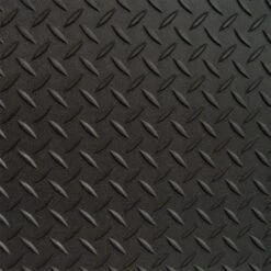 Diamond Deck 5 Ft. X 35 Ft. Black Textured PVC Rollout Flooring