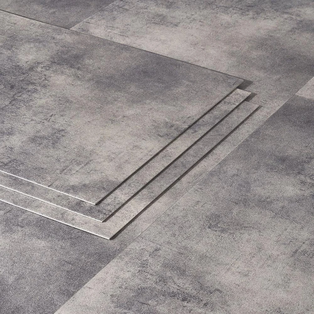 Artmore Tile Loseta Concreto Silver 18-in X 36-in Waterproof Luxury Flooring (36-sq Ft) 6 Artmore Tile Loseta Concreto Silver 18-in X 36-in Waterproof Luxury Flooring (36-sq Ft) - Image 6