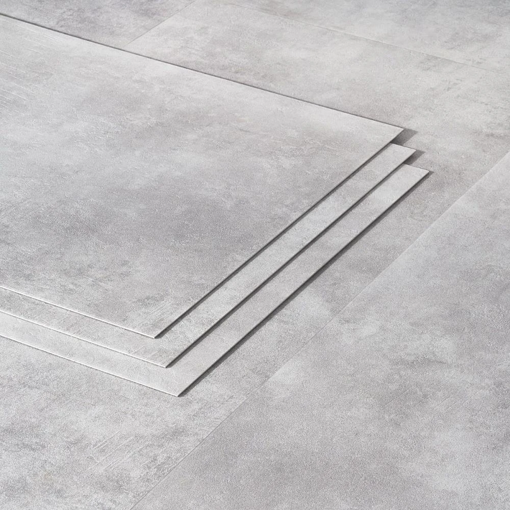 Artmore Tile Loseta Concreto Silver 18-in X 36-in Waterproof Luxury Flooring (36-sq Ft) 1 Artmore Tile Loseta Concreto Silver 18-in X 36-in Waterproof Luxury Flooring (36-sq Ft)
