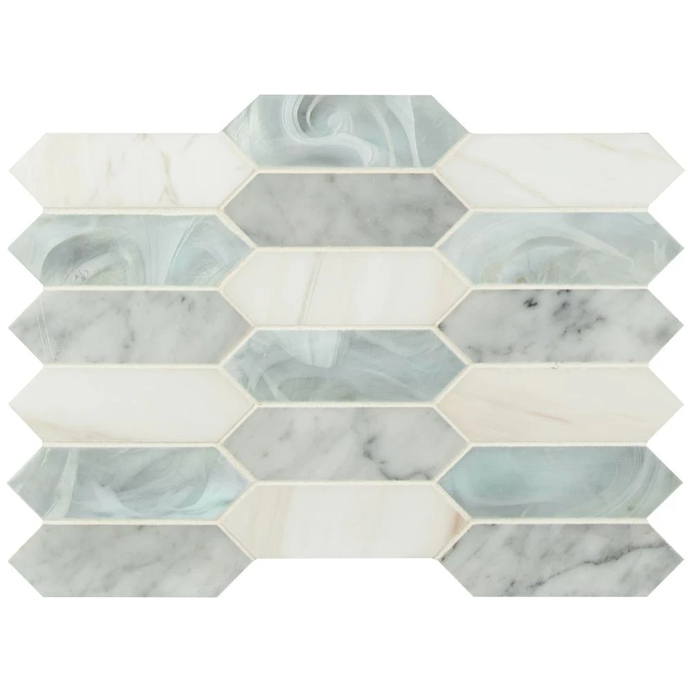 MSI Cienega Springs 10 In. X 13.78 In. X 6mm Textured Picket Multi-Surface Mesh-Mounted Mosaic Tile (14.4 Sq. Ft./Case) 6 MSI Cienega Springs 10 In. X 13.78 In. X 6mm Textured Picket Multi-Surface Mesh-Mounted Mosaic Tile (14.4 Sq. Ft./Case) - Image 6