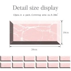 DIY Set 20x10cm Mosaic Kitchen Tile Stickers Bathroom Self-Adhesive Decor Waterproof -Floor Promotion Store 45a97707 8f2d 4b63 b9b7 71c2c2fe15d9.c4b590718672bbc5550794a15403de04 1800x1800