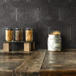 Merola Tile Gaudi Hex Black 8-5/8 In. X 9-7/8 In. Porcelain Floor And Wall Tile (11.56 Sq. Ft. / Case) 28 Merola Tile Gaudi Hex Black 8-5/8 In. X 9-7/8 In. Porcelain Floor And Wall Tile (11.56 Sq. Ft. / Case) -Floor Promotion Store 478320080c771152196ea58b11790612 1800x1800