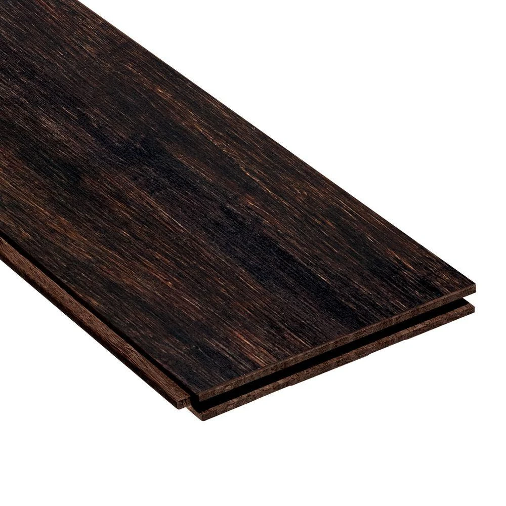 Home Legend Strand Woven Espresso 9/16 In. Thick X 4-3/4 In. Wide X 36 In. Length Solid T&G Bamboo Flooring (19 Sq. Ft. / Case) 2 Home Legend Strand Woven Espresso 9/16 In. Thick X 4-3/4 In. Wide X 36 In. Length Solid T&G Bamboo Flooring (19 Sq. Ft. / Case) - Image 2