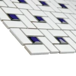 Merola Tile Spiral Blue And White 12-1/2 In. X 12-1/2 In. X 6 Mm Porcelain Mosaic Tile (11.07 Sq. Ft. / Case) 18 Merola Tile Spiral Blue And White 12-1/2 In. X 12-1/2 In. X 6 Mm Porcelain Mosaic Tile (11.07 Sq. Ft. / Case) -Floor Promotion Store 4c14e383cd187fa9b8865a91e97aebc0 1800x1800