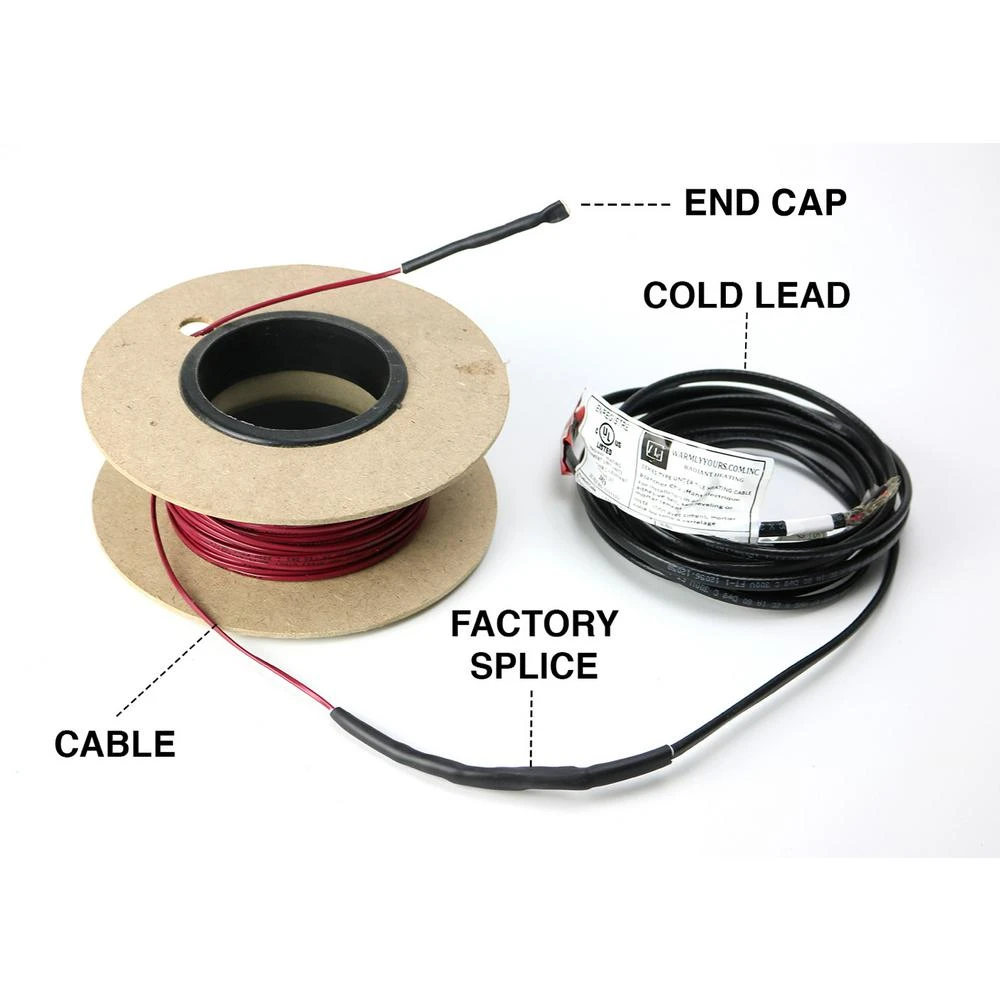 WarmlyYours 220 Ft. Cable System With Heat Membrane And Touch Screen Thermostat 2 WarmlyYours 220 Ft. Cable System With Heat Membrane And Touch Screen Thermostat - Image 2