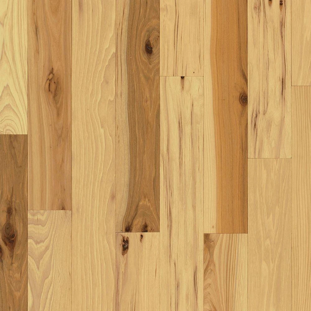 Bruce Hickory Country Natural 3/4 In. Thick X 2-1/4 In. Wide X Varying Length Solid Hardwood Flooring (20 Sq. Ft. / Case) 10 Bruce Hickory Country Natural 3/4 In. Thick X 2-1/4 In. Wide X Varying Length Solid Hardwood Flooring (20 Sq. Ft. / Case) - Image 10