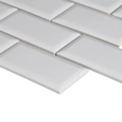 MSI Bright White Bevel 11.47 In. X 11.63 In. X 6 Mm Glossy Porcelain Mesh-Mounted Mosaic Tile (13.35 Sq. Ft. / Case) 12 MSI Bright White Bevel 11.47 In. X 11.63 In. X 6 Mm Glossy Porcelain Mesh-Mounted Mosaic Tile (13.35 Sq. Ft. / Case) -Floor Promotion Store 4f771ad9b098ba4cd274c575e3201f40 1800x1800