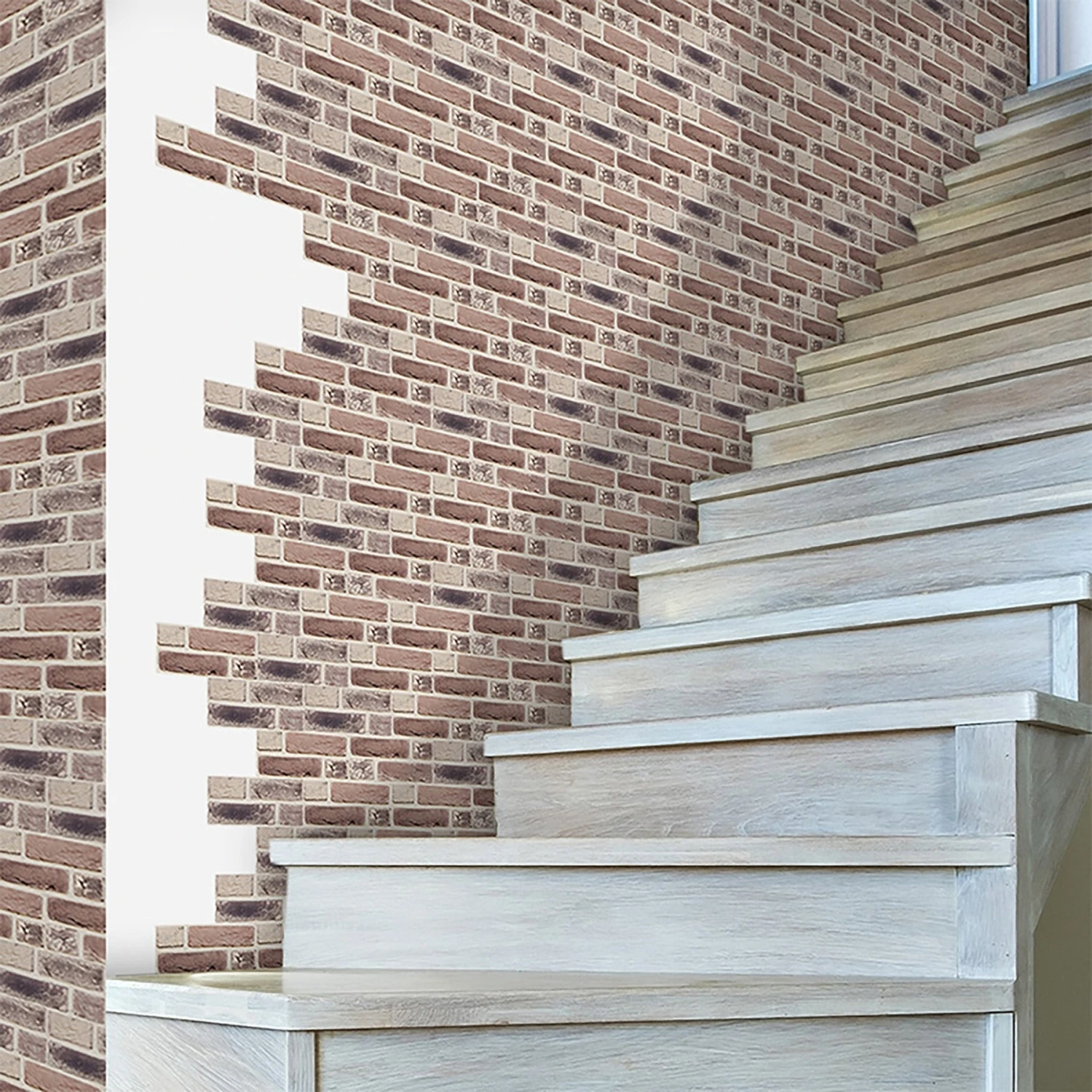 7.87'' X 3.94" 3D Self-Adhesive Kitchen Wall Tiles Bathroom Mosaic Brick Stickers Home DIY Decor 8 7.87'' X 3.94" 3D Self-Adhesive Kitchen Wall Tiles Bathroom Mosaic Brick Stickers Home DIY Decor - Image 8