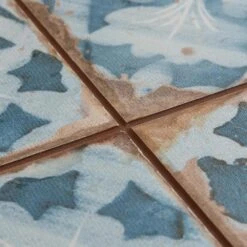 Merola Tile Artisan Azul Decor 13 In. X 13 In. Ceramic Floor And Wall Tile (12.2 Sq. Ft. / Case) 21 Merola Tile Artisan Azul Decor 13 In. X 13 In. Ceramic Floor And Wall Tile (12.2 Sq. Ft. / Case) -Floor Promotion Store 4ff7299e2f9549d275c7b3a0f7ed8271 1800x1800