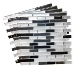 Crystiles Black, Deep Grey And Brushed Silver 12 In. X 12 In. Peel And Stick Vinyl Wall Tile Backsplash, "Pro" Series Thicker Version (4-Pack) 16 Crystiles Black, Deep Grey And Brushed Silver 12 In. X 12 In. Peel And Stick Vinyl Wall Tile Backsplash, "Pro" Series Thicker Version (4-Pack) -Floor Promotion Store 505dd61c ad80 45bd 84df 630048b75e3a 1.e47f3c7ab7b706ec14c0f1332d7296ec 1800x1800