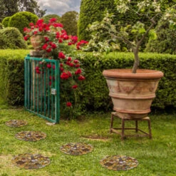 Polished Cobblestone Pebble Tile For Walls, Floors, Garden, Yards (1 Box With 6x 10''x10'' Circle Pieces) -Floor Promotion Store 50ddaa91 edd1 4051 95fb 52c589ba8c66 1.a53130411f14d6d7a11c8a10fda9731e 1800x1800