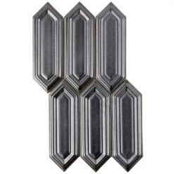 Divine Gunmetal Hexagon 9.5 In. X 15.5 In. Glazed Ceramic Mosaic Tile (1.02 Sq. Ft. / Sheet) -Floor Promotion Store 5208405b dca8 4531 a728 037c2545b14c.7069a93f5c6cf14c15369da1dbc24baf 1800x1800