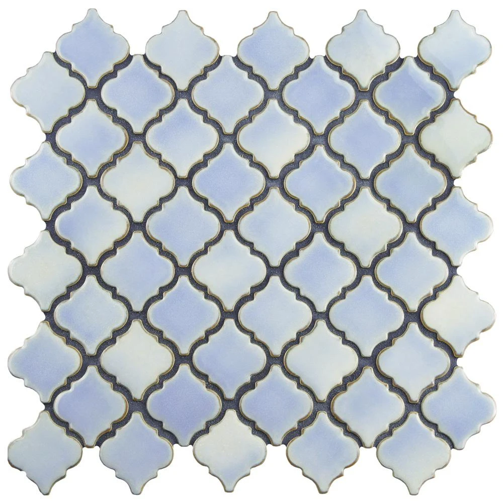 Merola Tile Hudson Tangier Frost Blue 12 In. X 12 In. Porcelain Mosaic Tile (10.96 Sq. Ft. / Case) 7 Merola Tile Hudson Tangier Frost Blue 12 In. X 12 In. Porcelain Mosaic Tile (10.96 Sq. Ft. / Case) - Image 7