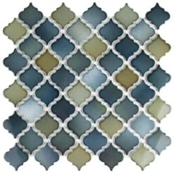 Merola Tile Hudson Tangier Atlantis 12 In. X 12 In. Porcelain Mosaic Tile (10.96 Sq. Ft. / Case)