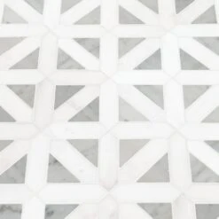 MSI Geometrica 12 In. X 12 In. X 10mm Bianco Dolomite Polished Marble Mesh-Mounted Mosaic Tile (10 Sq. Ft. / Case) 16 MSI Geometrica 12 In. X 12 In. X 10mm Bianco Dolomite Polished Marble Mesh-Mounted Mosaic Tile (10 Sq. Ft. / Case) -Floor Promotion Store 5cfa0f5a64abfef9f9e9ddddded3e021 1800x1800