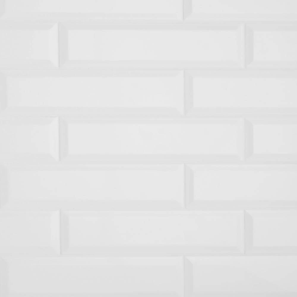 Daltile Restore 3 In. X 6 In. Ceramic Bevel Bright White Subway Tile (10 Sq. Ft. / Case) 11 Daltile Restore 3 In. X 6 In. Ceramic Bevel Bright White Subway Tile (10 Sq. Ft. / Case) - Image 11