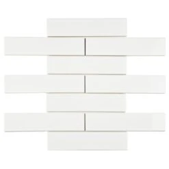Merola Tile Metro Soho Glossy White 1-3/4 In. X 7-3/4 In. Porcelain Floor And Wall Subway Tile (1 Sq. Ft. / Pack) 20 Merola Tile Metro Soho Glossy White 1-3/4 In. X 7-3/4 In. Porcelain Floor And Wall Subway Tile (1 Sq. Ft. / Pack) -Floor Promotion Store 5e16e378fc8a7b09ff8dc043f15b8698 1800x1800