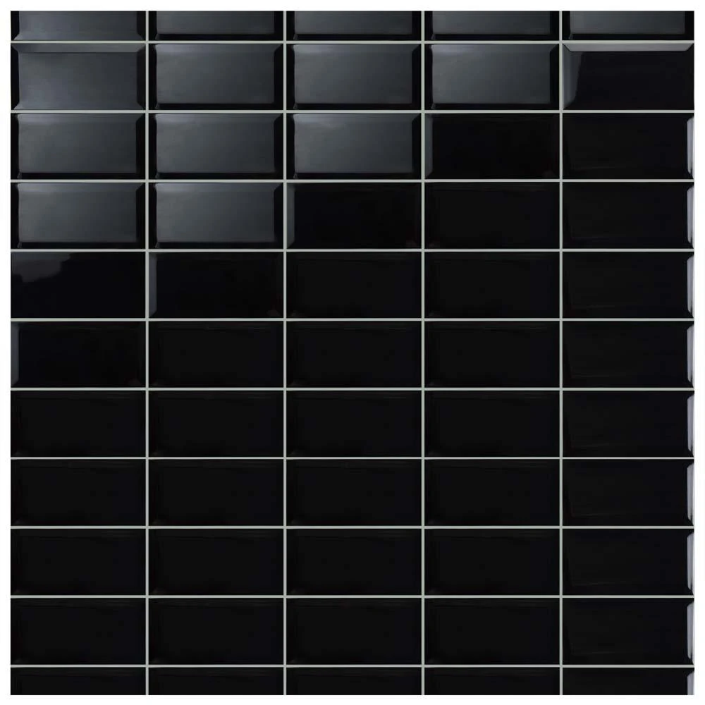 Merola Tile Santorini Biselado Blanco 4 In. X 7-7/8 In. Ceramic Subway Wall Tile (12 Sq. Ft. / Case) 7 Merola Tile Santorini Biselado Blanco 4 In. X 7-7/8 In. Ceramic Subway Wall Tile (12 Sq. Ft. / Case) - Image 7