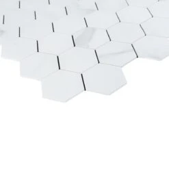 Bond Tile Easy Luxe Hex Calacatta 11.61 In. X 11.81 In. SPC Peel And Stick Tile (0.95 Sq. Ft. / Sheet) 13 Bond Tile Easy Luxe Hex Calacatta 11.61 In. X 11.81 In. SPC Peel And Stick Tile (0.95 Sq. Ft. / Sheet) -Floor Promotion Store 620c47f4 338e 4a62 ad7d 59d40c2f3ef8.5dc2b83285f32ba08c5a5334ac02c131 1800x1800