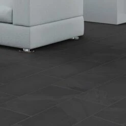 Florida Tile Home Collection Galactic Slate 12 In. X 24 In. Porcelain Floor And Wall Tile (13.62 Sq. Ft/ Case) -Floor Promotion Store 6402a325fd41a0f8407bd713f207cc34 1800x1800