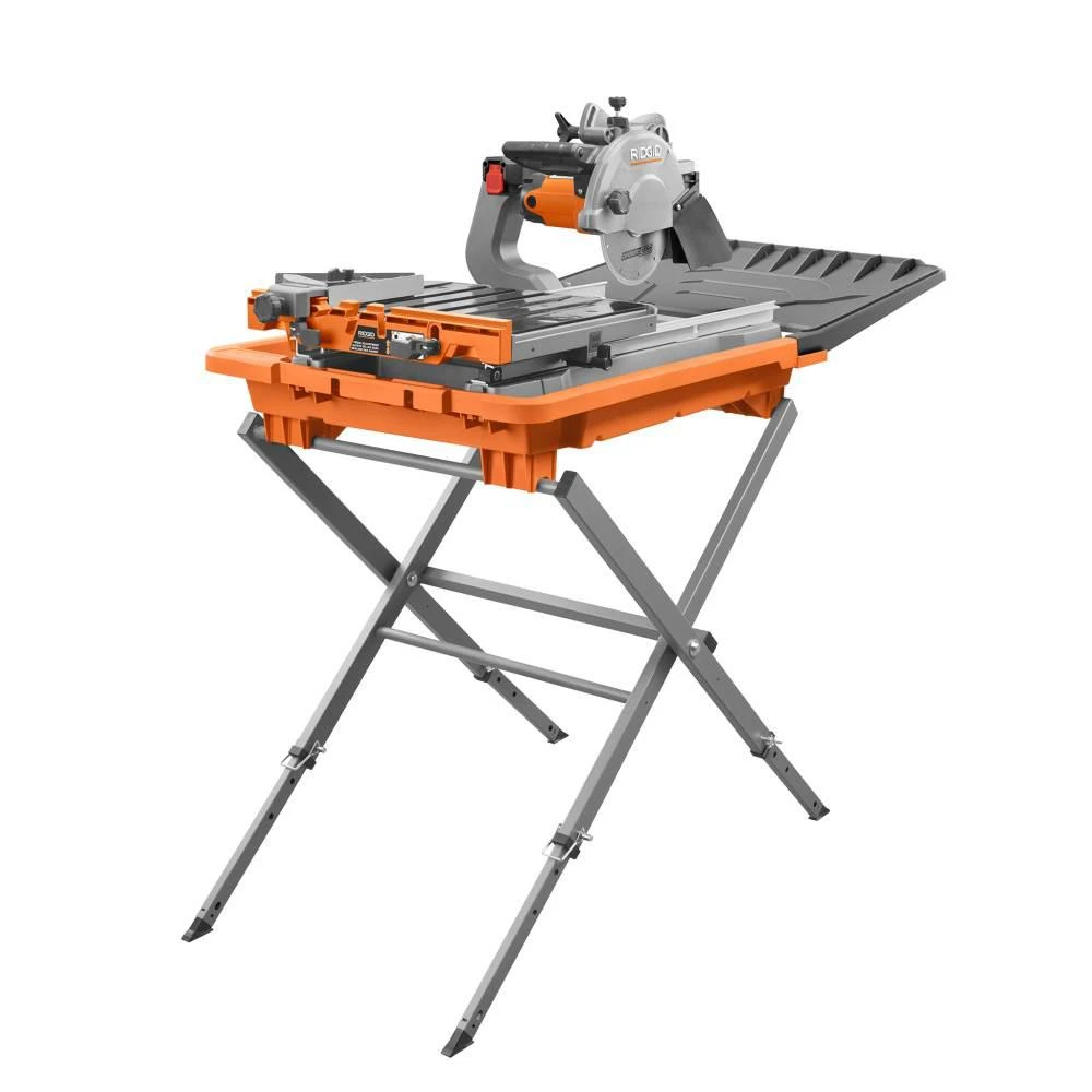 RIDGID 12 Amp Corded 8 In. Tile Saw With Extended Rip 1 RIDGID 12 Amp Corded 8 In. Tile Saw With Extended Rip