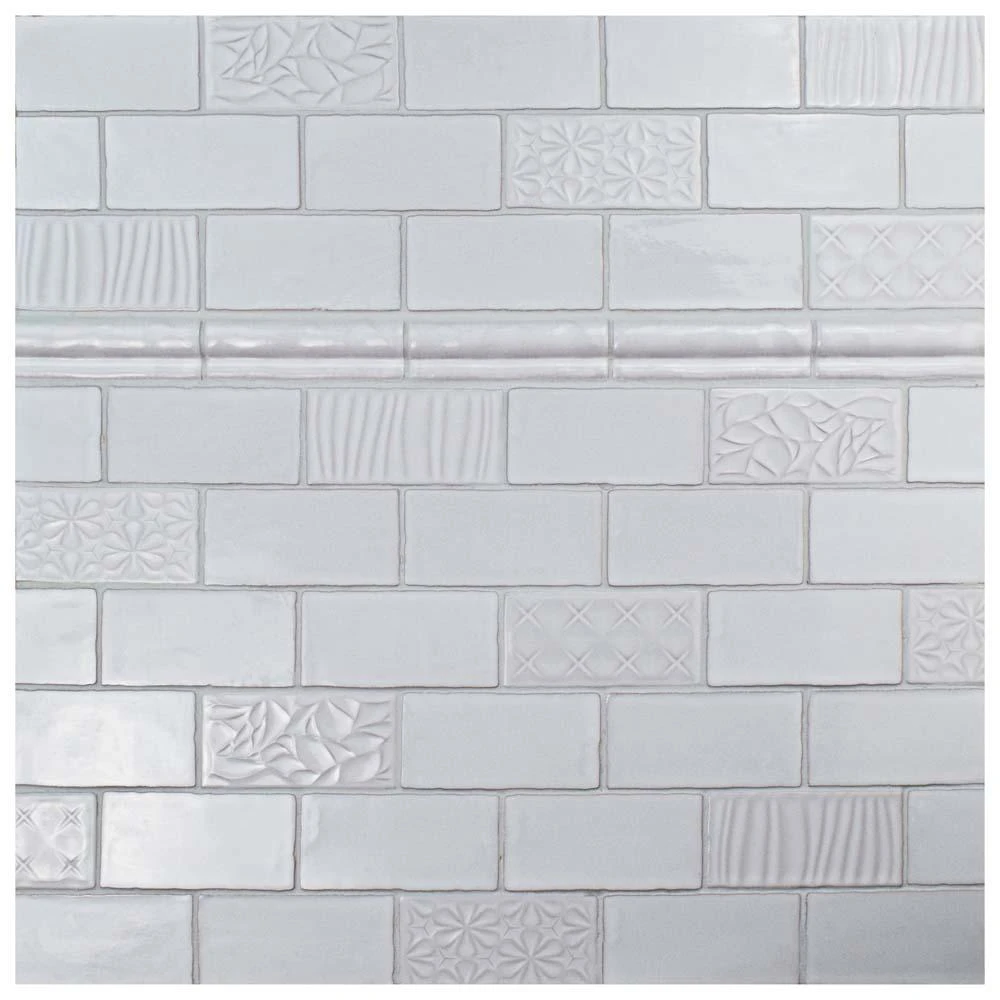 Merola Tile Antic Special Milk 3 In. X 6 In. Ceramic Wall Subway Tile (4.38 Sq. Ft. / Case) 4 Merola Tile Antic Special Milk 3 In. X 6 In. Ceramic Wall Subway Tile (4.38 Sq. Ft. / Case) - Image 4