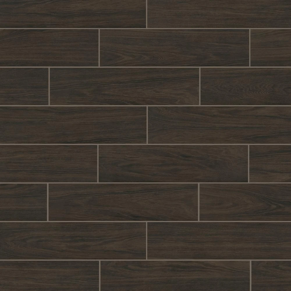 Florida Tile Home Collection Burlington Walnut 6 In. X 24 In. Porcelain Floor And Wall Tile (14 Sq. Ft. / Case) 1 Florida Tile Home Collection Burlington Walnut 6 In. X 24 In. Porcelain Floor And Wall Tile (14 Sq. Ft. / Case)