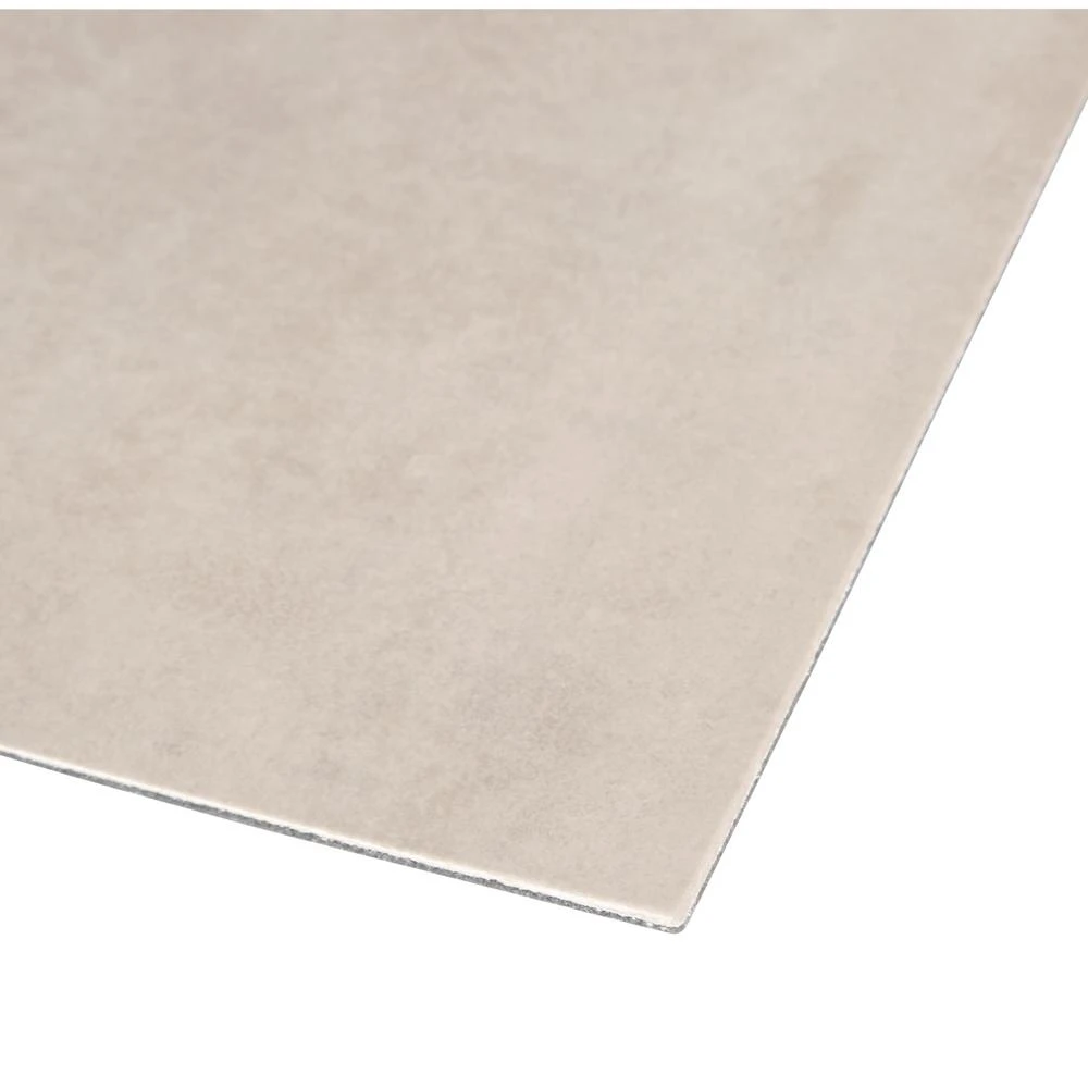 TrafficMASTER Groutable 18 In. X 18 In. Taupe Cotto Peel And Stick Vinyl Tile (36 Sq. Ft. / Case) 5 TrafficMASTER Groutable 18 In. X 18 In. Taupe Cotto Peel And Stick Vinyl Tile (36 Sq. Ft. / Case) - Image 5