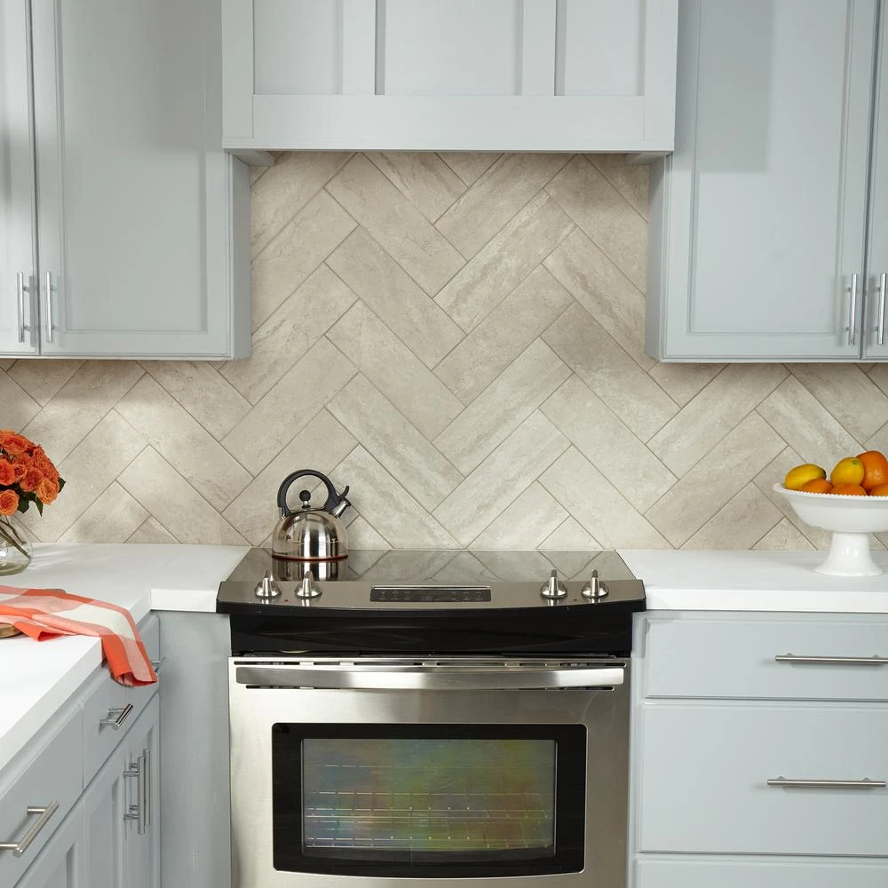 Daltile Northpointe Greystone 4 In. X 12 In. Ceramic Wall Tile (10.64 Sq. Ft. / Case) 6 Daltile Northpointe Greystone 4 In. X 12 In. Ceramic Wall Tile (10.64 Sq. Ft. / Case) - Image 6