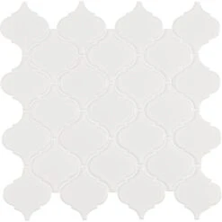 MSI Retro Bianco Arabesque 10.63 In. X 8.84 In. X 6mm Matte Porcelain Mesh-Mounted Mosaic Tile (10.95 Sq. Ft. / Case) 15 MSI Retro Bianco Arabesque 10.63 In. X 8.84 In. X 6mm Matte Porcelain Mesh-Mounted Mosaic Tile (10.95 Sq. Ft. / Case) -Floor Promotion Store 696d87f65cce501fbc6e2048ead9838a 1800x1800