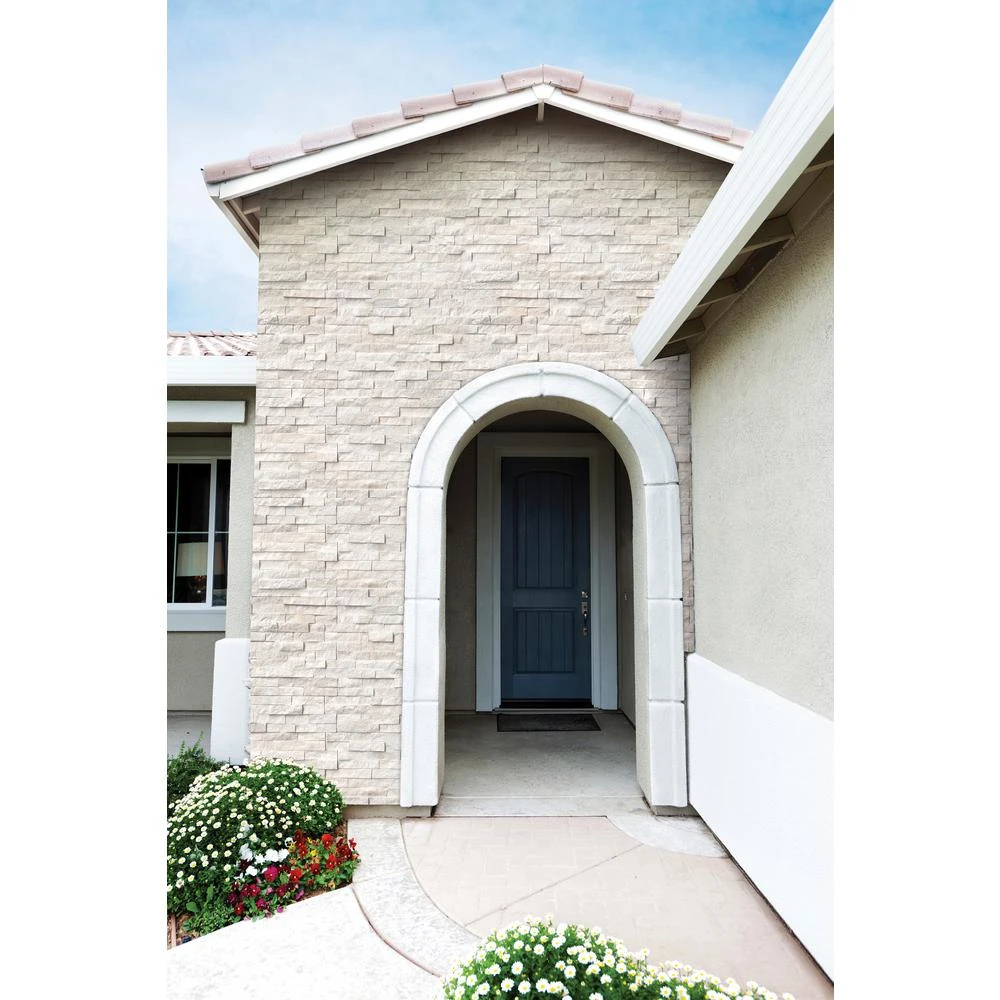 MSI Arctic White Ledger Panel 6 In. X 24 In. Natural Marble Wall Tile (10 Cases / 60 Sq. Ft. / Pallet) 2 MSI Arctic White Ledger Panel 6 In. X 24 In. Natural Marble Wall Tile (10 Cases / 60 Sq. Ft. / Pallet) - Image 2