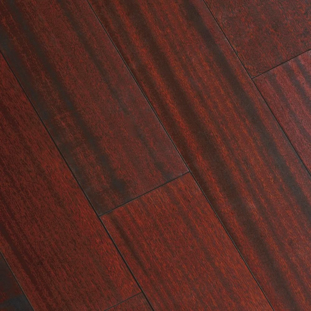 Gunstock Oak 3/8 In. Thick X 5 In. Wide X Varying Length Click Lock Hardwood Flooring (19.686 Sq. Ft. / Case) 8 Gunstock Oak 3/8 In. Thick X 5 In. Wide X Varying Length Click Lock Hardwood Flooring (19.686 Sq. Ft. / Case) - Image 8