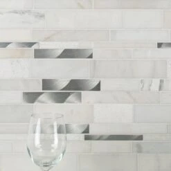 MSI Moderno Blanco Interlocking 12 In. X 18 In. X 8 Mm Metal Stone Blend Mesh-Mounted Mosaic Tile (15 Sq. Ft. / Case) 22 MSI Moderno Blanco Interlocking 12 In. X 18 In. X 8 Mm Metal Stone Blend Mesh-Mounted Mosaic Tile (15 Sq. Ft. / Case) -Floor Promotion Store 71ec228eac9f7ceca16050557000c8a8 1800x1800