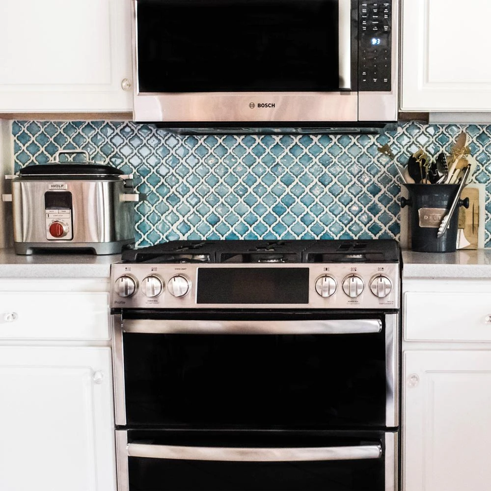 Merola Tile Hudson Tangier Marine 12 In. X 12 In. Porcelain Mosaic Tile (10.96 Sq. Ft. / Case) 2 Merola Tile Hudson Tangier Marine 12 In. X 12 In. Porcelain Mosaic Tile (10.96 Sq. Ft. / Case) - Image 2