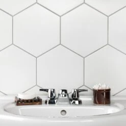 Merola Tile Textile Hex White 8-5/8 In. X 9-7/8 In. Porcelain Floor And Wall Tile (11.56 Sq. Ft. / Case) 30 Merola Tile Textile Hex White 8-5/8 In. X 9-7/8 In. Porcelain Floor And Wall Tile (11.56 Sq. Ft. / Case) -Floor Promotion Store 75f65c9214cffe1504b6bced34716d2c 1800x1800