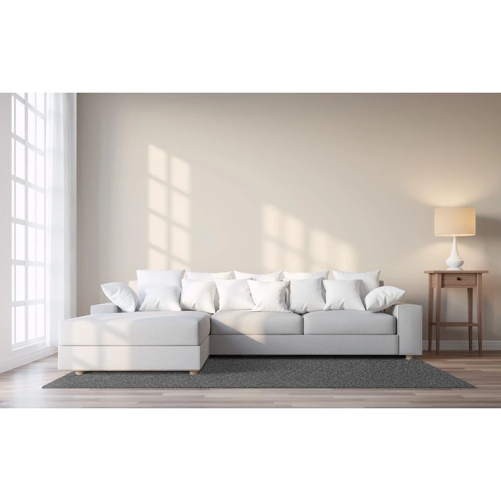 Nantucket Evening Eclipse Gray Residential 24 In. X 24 In. Peel And Stick Carpet Tile (8 Tiles/Case) 2 Nantucket Evening Eclipse Gray Residential 24 In. X 24 In. Peel And Stick Carpet Tile (8 Tiles/Case) - Image 2