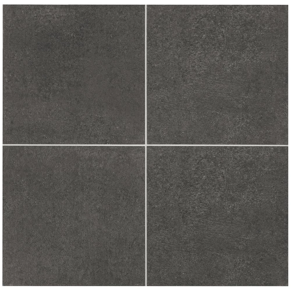 Marazzi Eclectic Vintage Charcoal Concrete 12 In. X 12 In. Porcelain Floor And Wall Tile (14.55 Sq. Ft. / Case) 1 Marazzi Eclectic Vintage Charcoal Concrete 12 In. X 12 In. Porcelain Floor And Wall Tile (14.55 Sq. Ft. / Case)