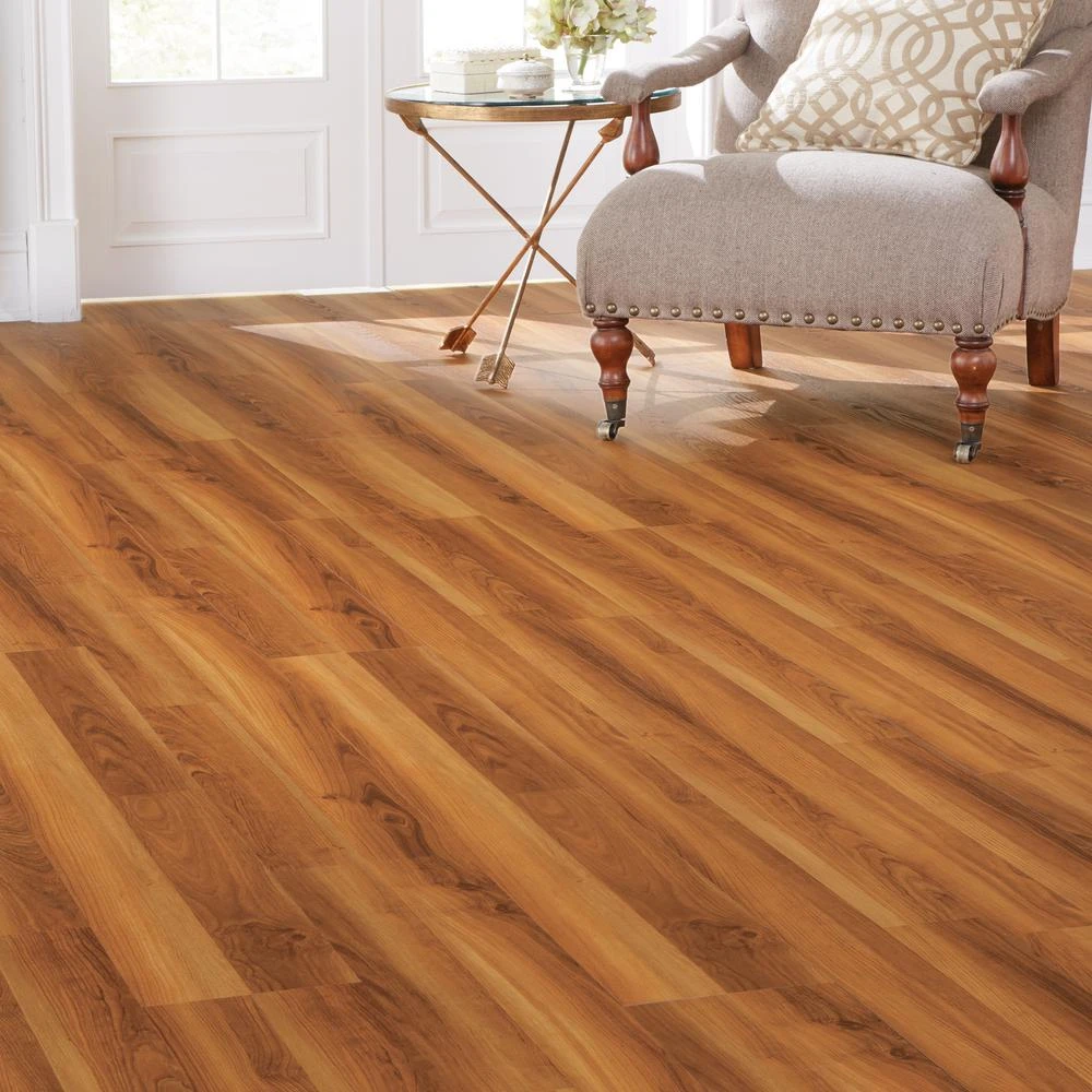 Home Decorators Collection Warm Cherry 7.5 In. L X 47.6 In. W Luxury Vinyl Plank Flooring (24.74 Sq. Ft. / Case) 2 Home Decorators Collection Warm Cherry 7.5 In. L X 47.6 In. W Luxury Vinyl Plank Flooring (24.74 Sq. Ft. / Case) - Image 2